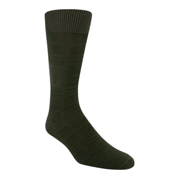 MEN'S STACY ADAMS SILKY DRESS SOCKS. BASIC COLORS. - Picture 1 of 4
